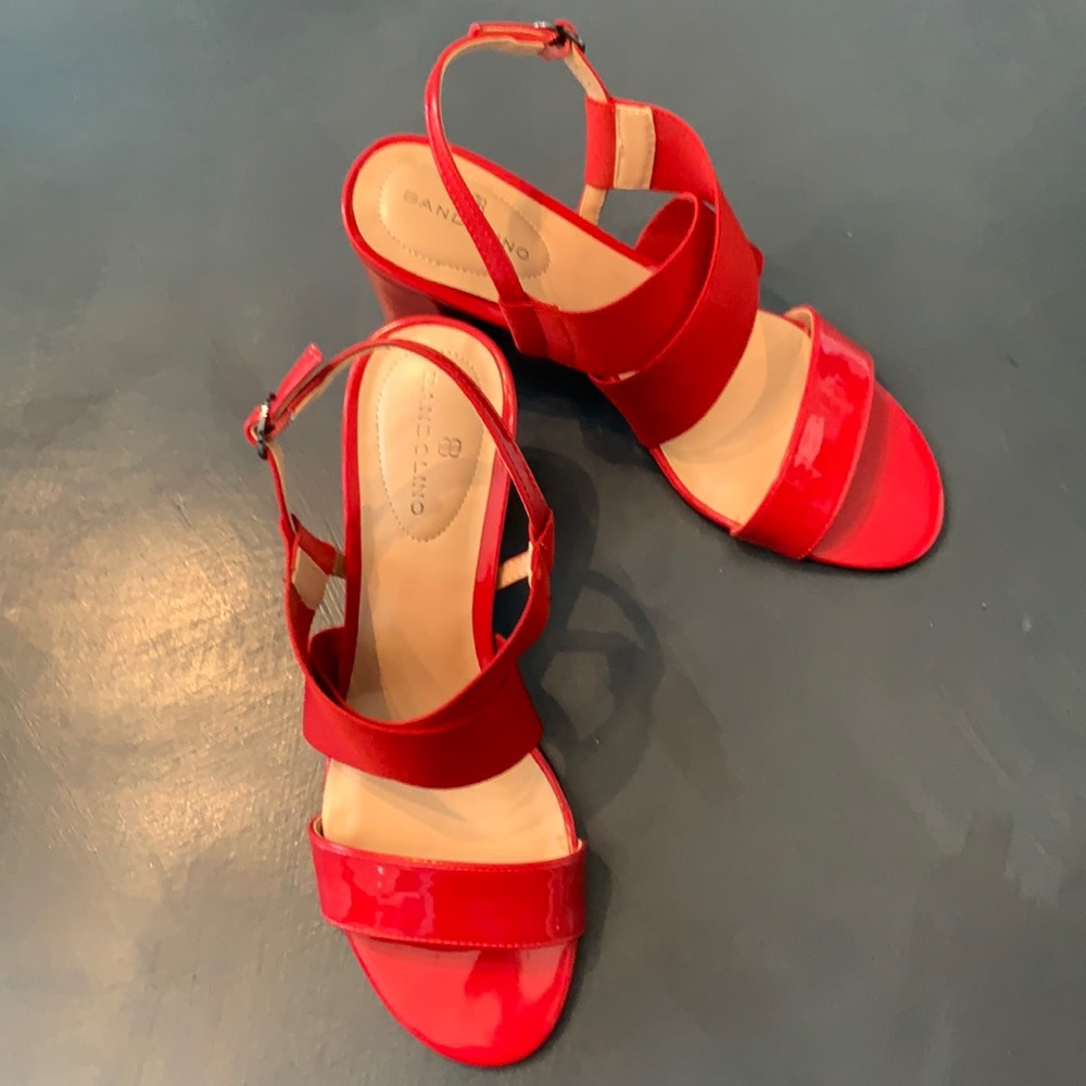 Red Bandolino Sandals
